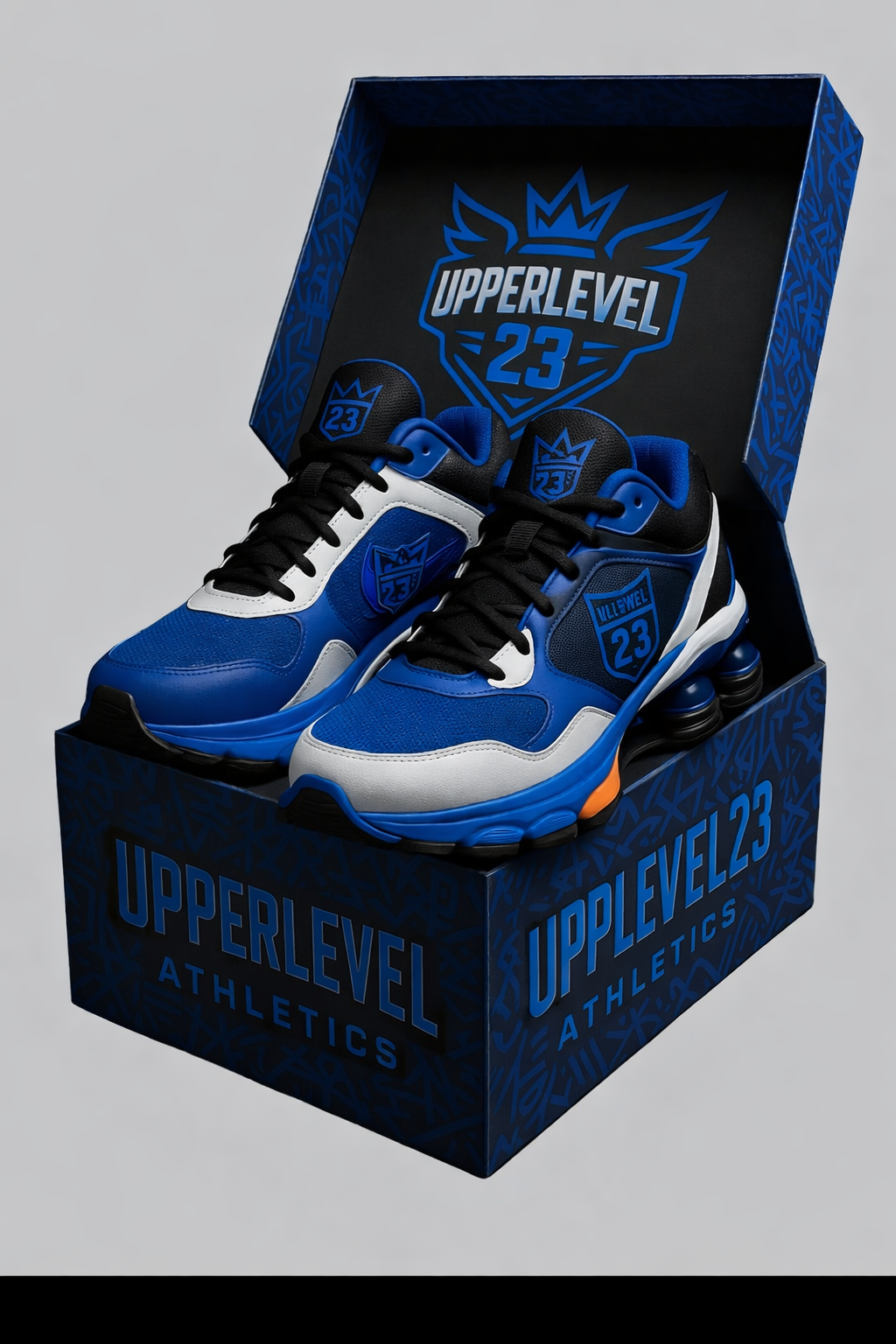 Upperlevel23 Crown-Rise Mid Trainers
