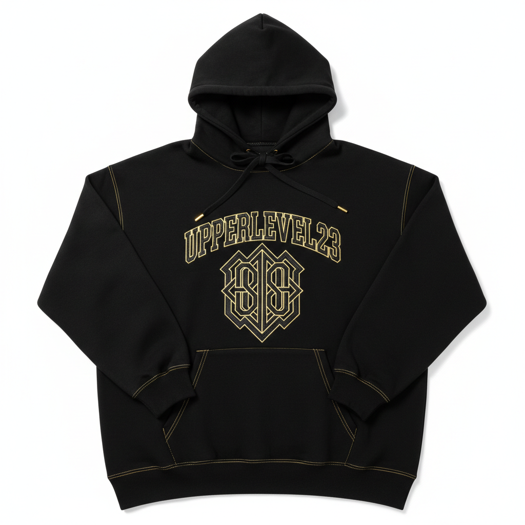 Oversized Hoodie Flat Lay