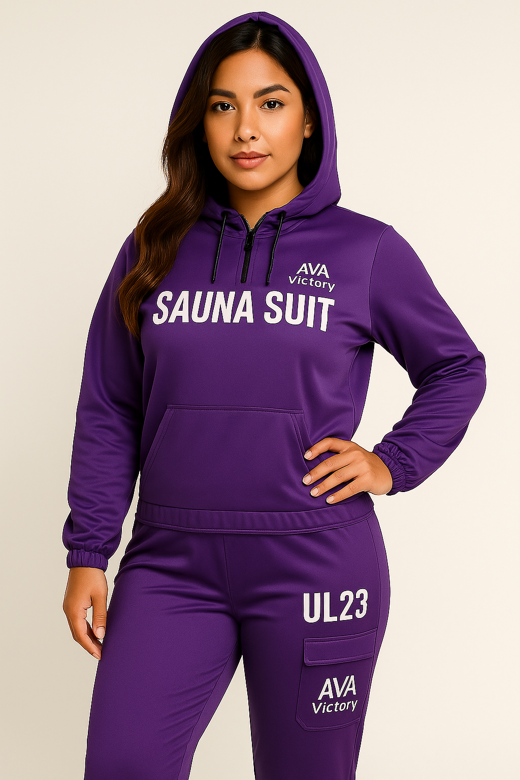 UPPER LEVEL 23™ Purple Passion Sauna Suit