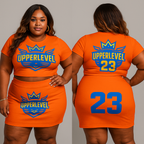 UL23 “Orange Heat” Premium Skirt Set