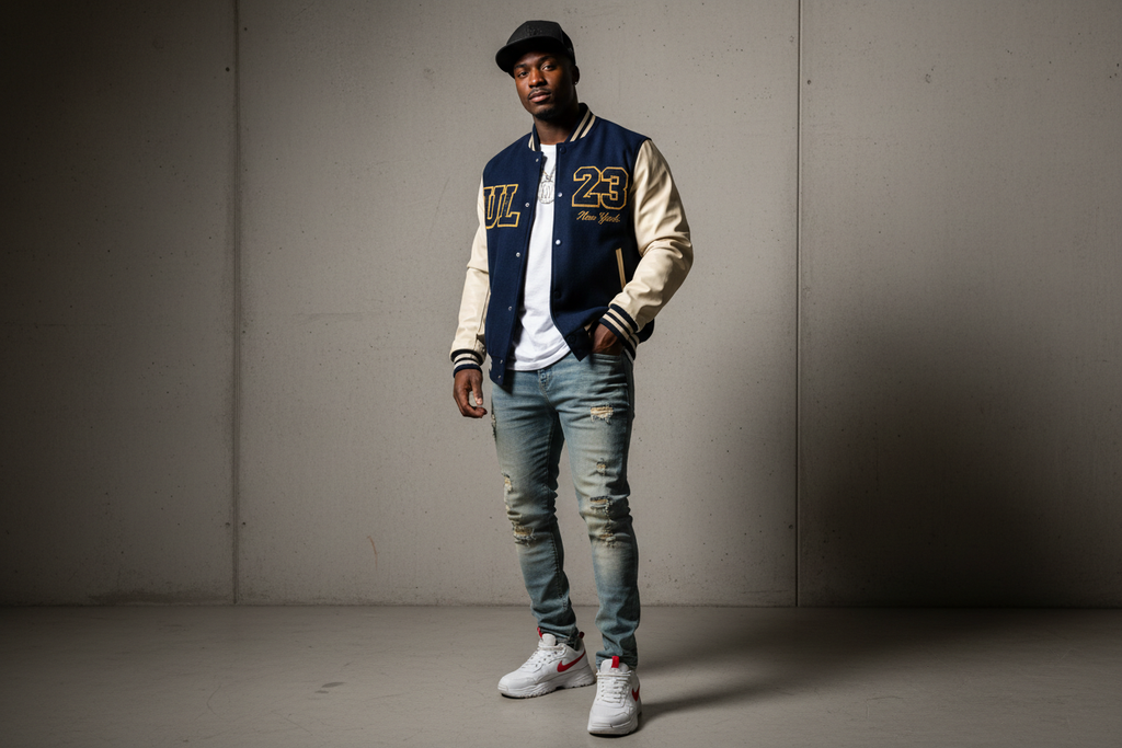UL23 Varsity Jacket - Men's Model 1
